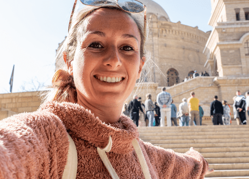 Coptic cairo tour: cave church of saint simon and old cairo churches with lunch